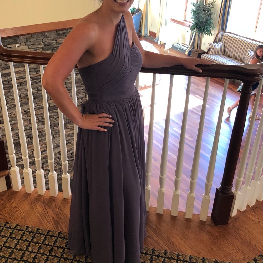 1 shoulder bridesmaid dress